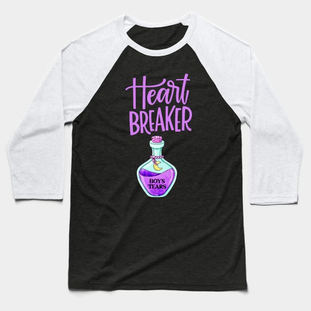 Heart Breaker Baseball T-Shirt by My Tribe Apparel